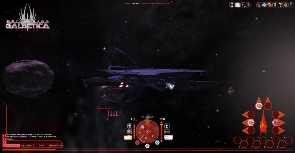 Battlestar Galactica Online — скриншот 1