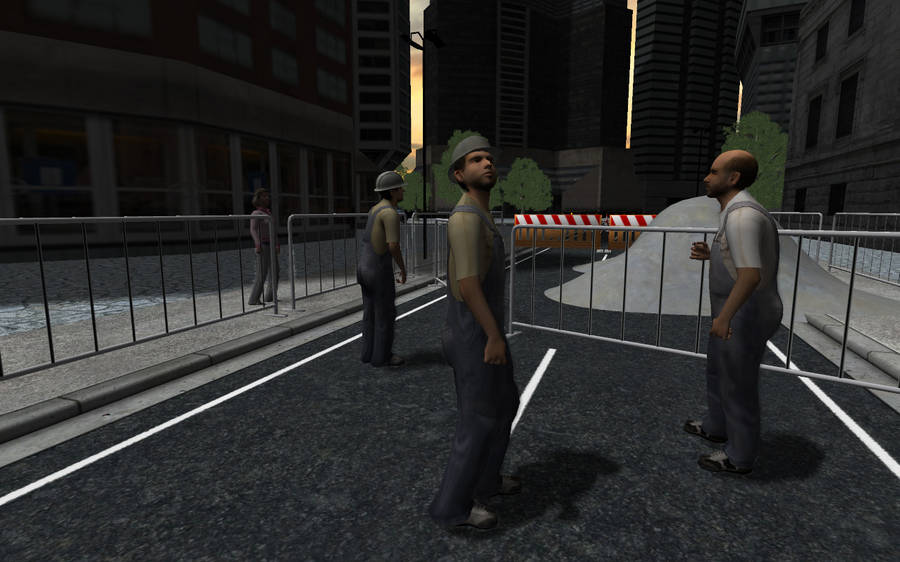 Road Works Simulator — скриншот 2