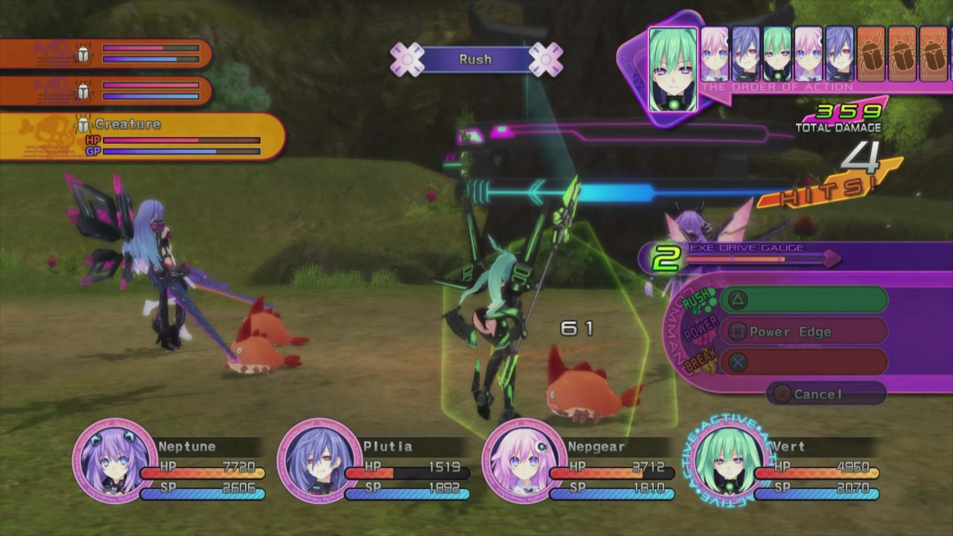 Hyperdimension Neptunia Victory - кадр 7