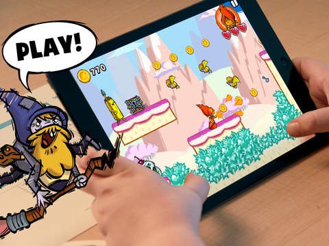 Adventure Time Game Wizard - Draw Your Own Adventure Time Games — скриншот 1