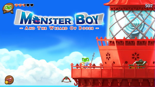 Monster Boy and the Wizard of Booze — скриншот 4