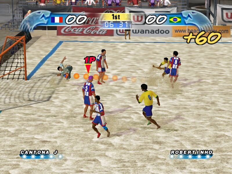 Pro Beach Soccer — скриншот 1