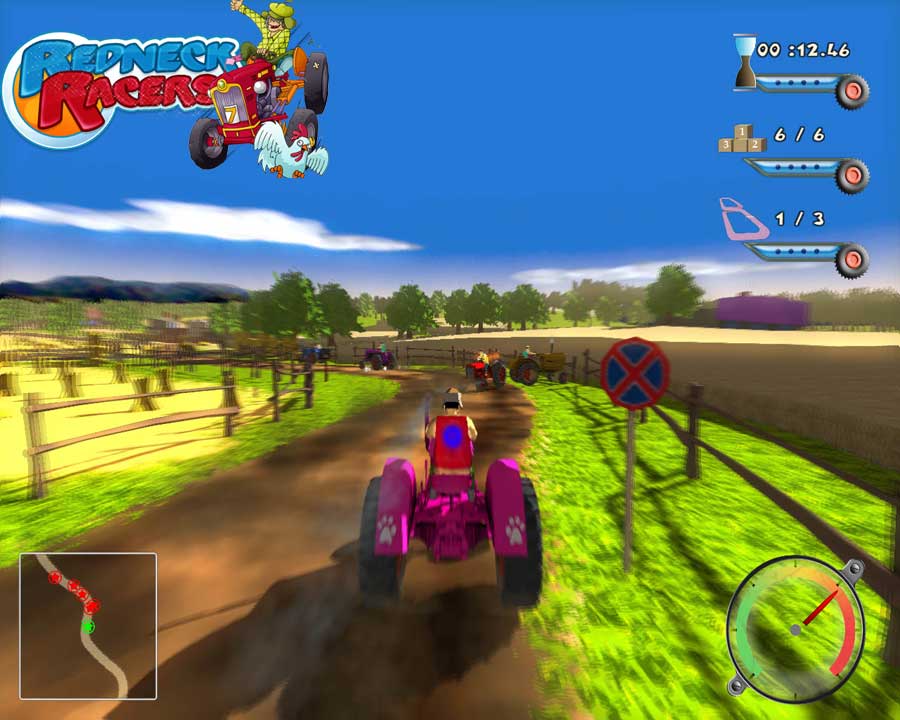 Redneck Racers — скриншот 5