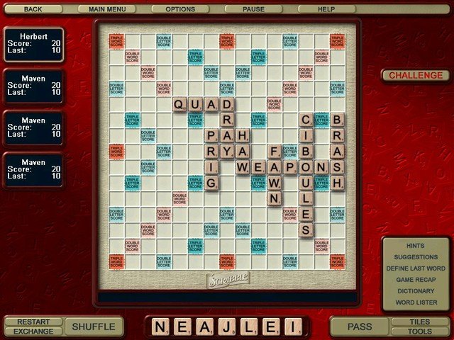 Scrabble Online — скриншот 1