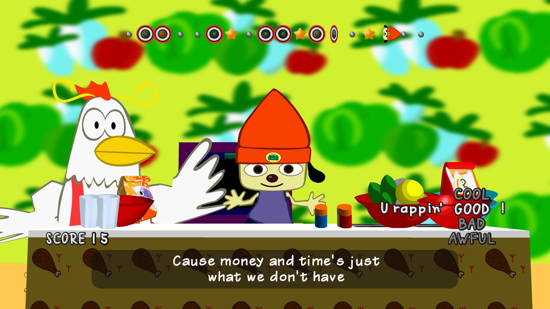 PaRappa The Rapper Remastered — скриншот 5