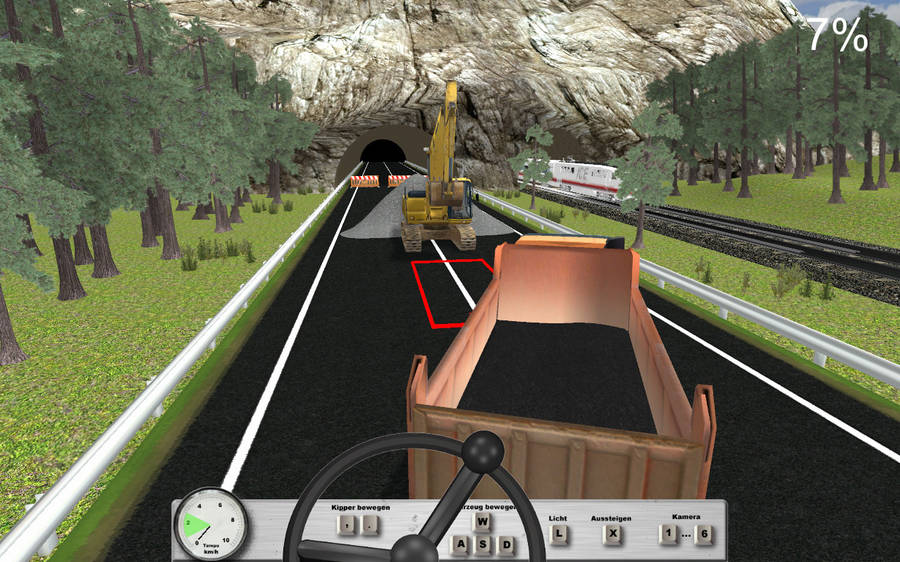 Road Works Simulator — скриншот 1
