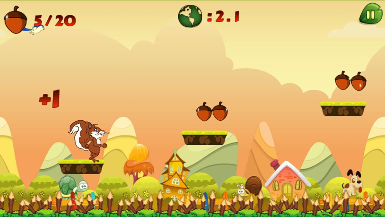 Squirrel Run — скриншот 3