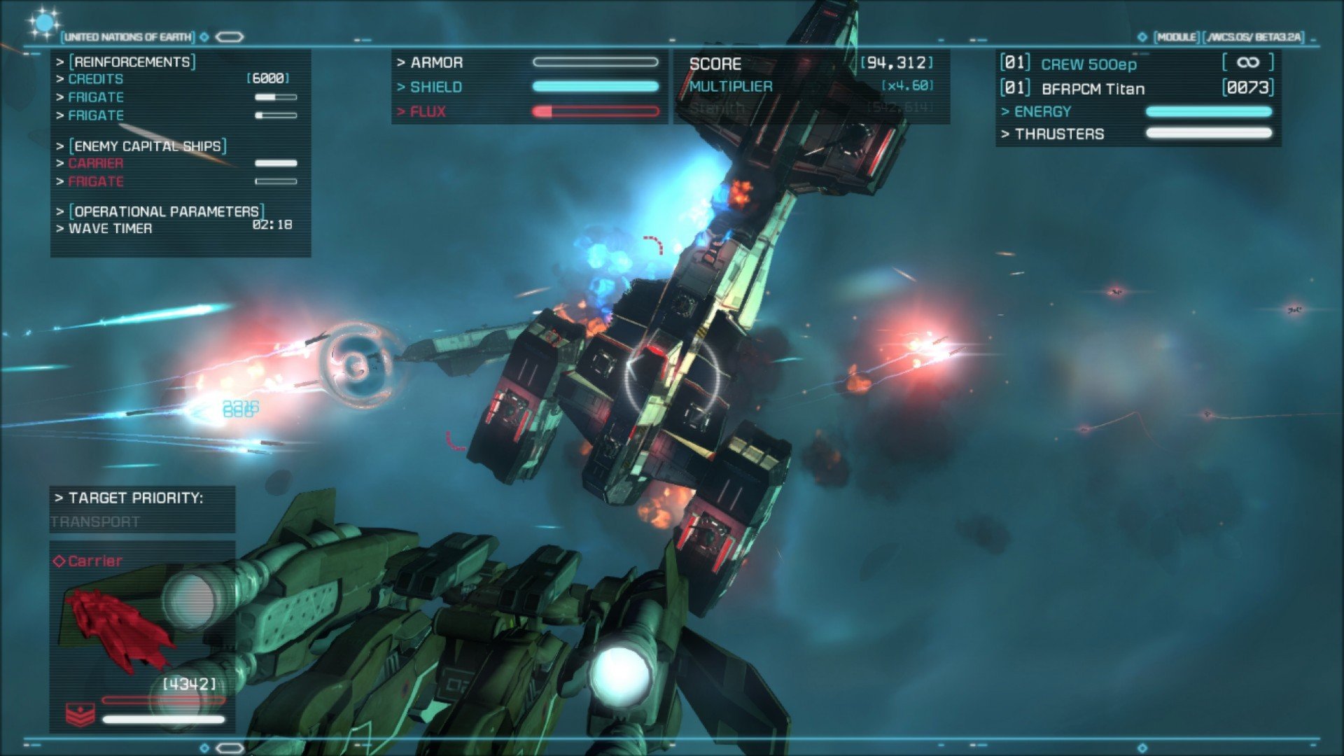 Strike Suit Infinity — скриншот 6