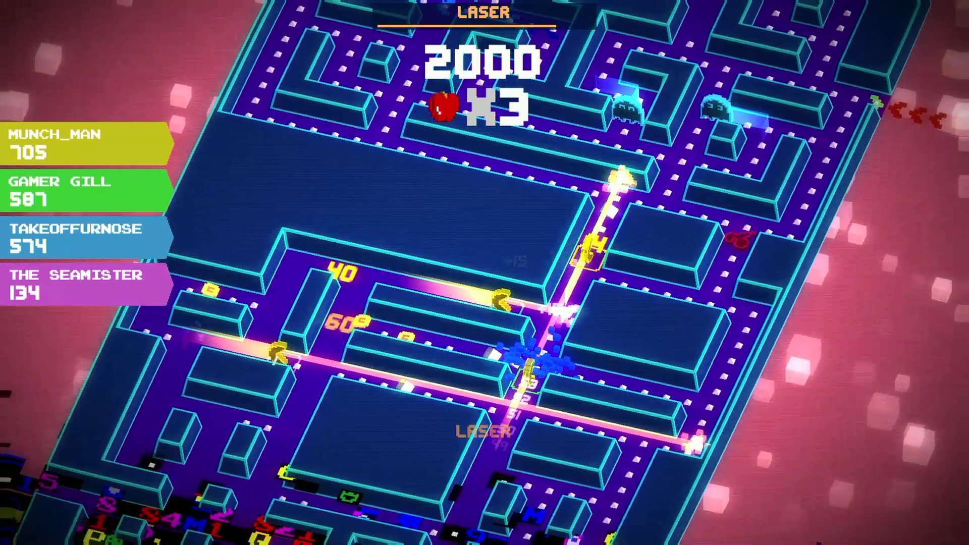 Pac-man 256 — скриншот 6