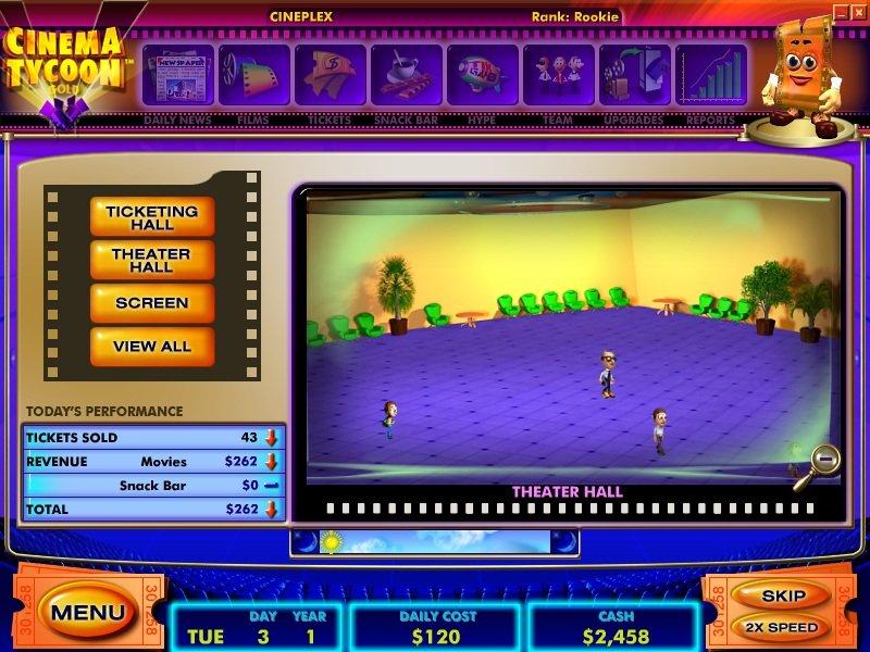 Cinema Tycoon Gold — скриншот 1