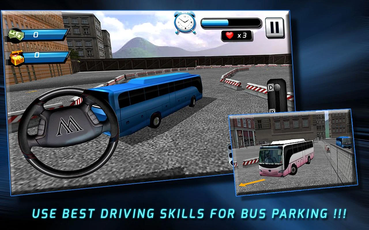 3D Bus Parking Simulation Game - кадр 5