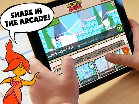 Adventure Time Game Wizard - Draw Your Own Adventure Time Games - кадр 2