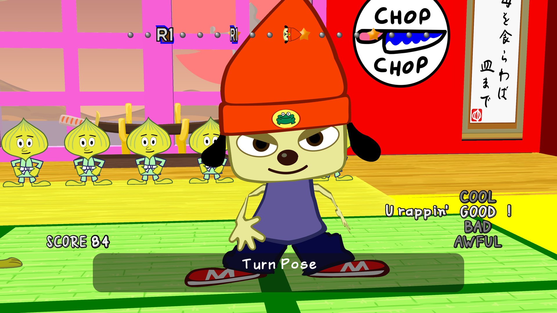 PaRappa The Rapper Remastered — скриншот 1