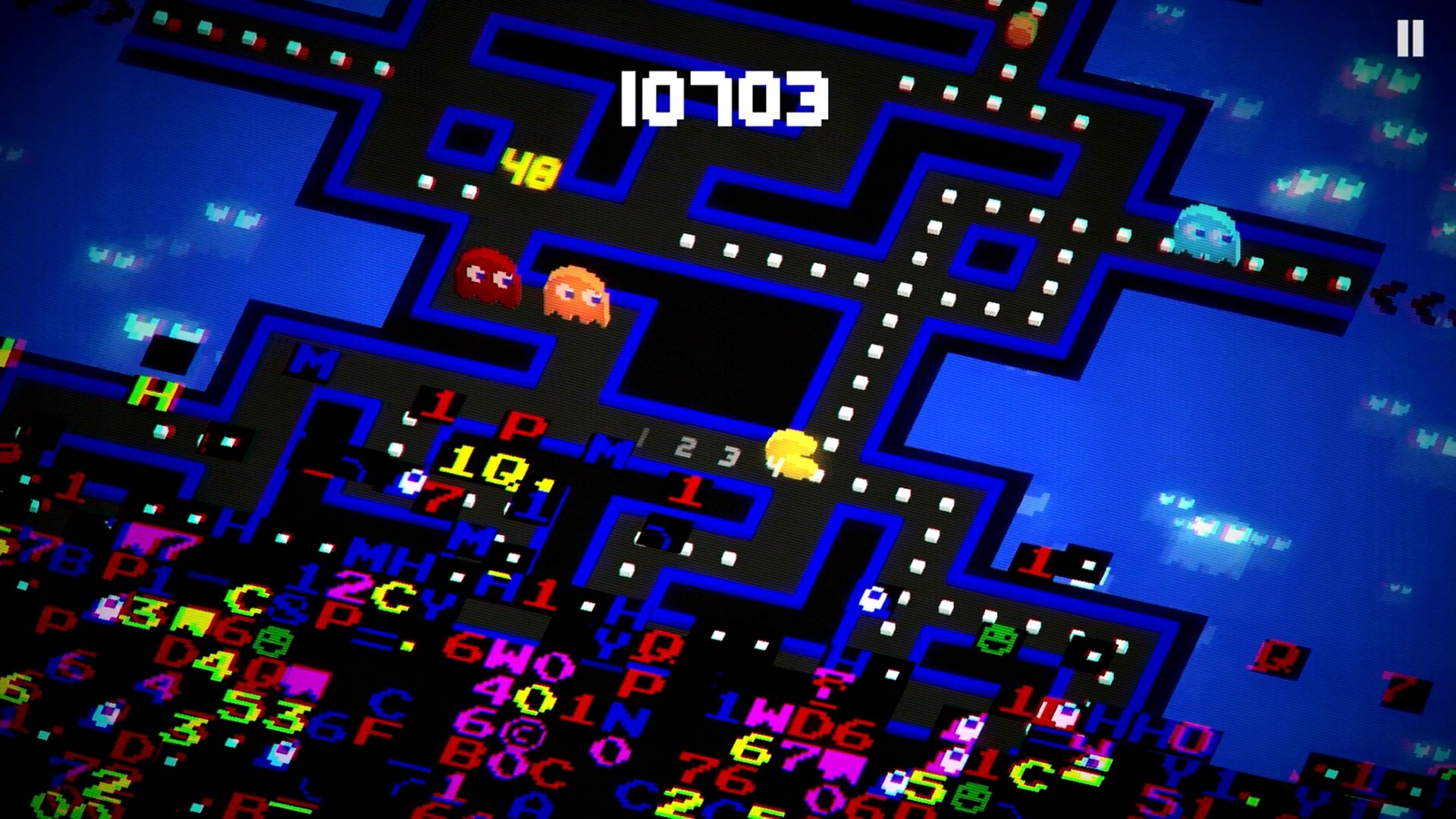 Pac-man 256 — скриншот 2