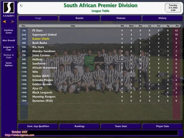 Championship Manager 4 - кадр 3