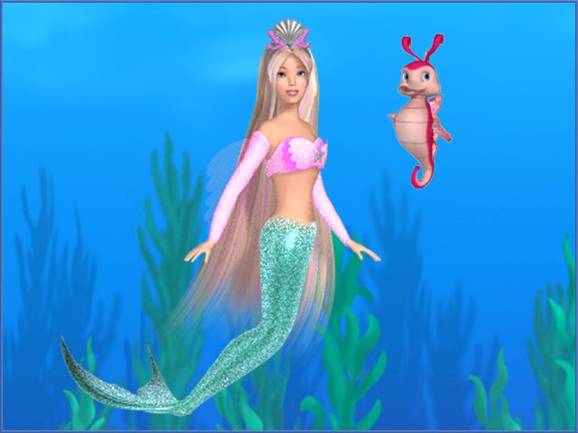 Barbie Mermaid Adventure — скриншот 1