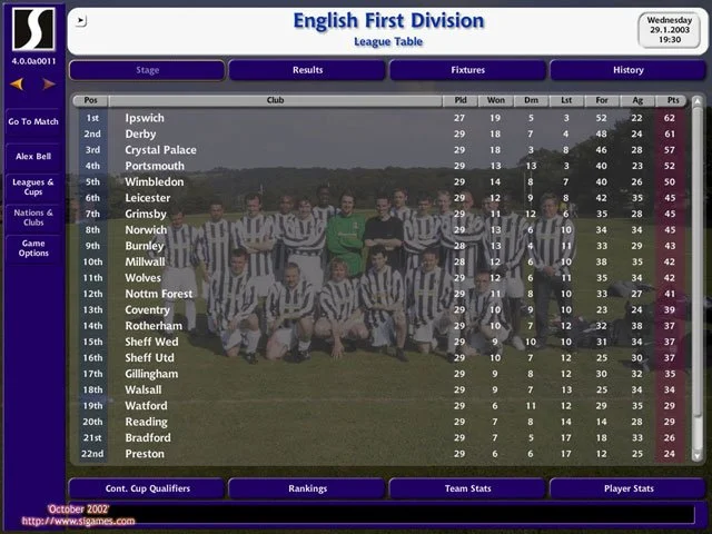 Championship Manager 4 - кадр 14