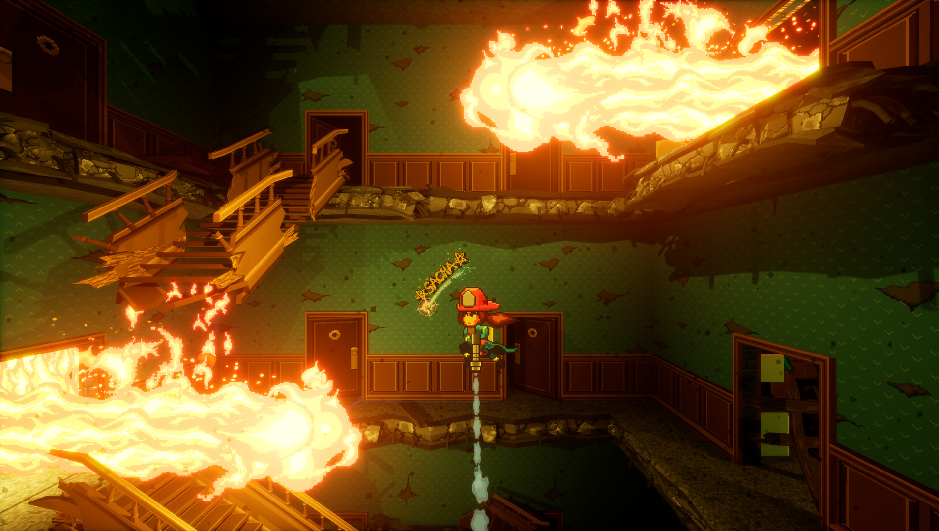 Firegirl: Hack 'n Splash Rescue — скриншот 7