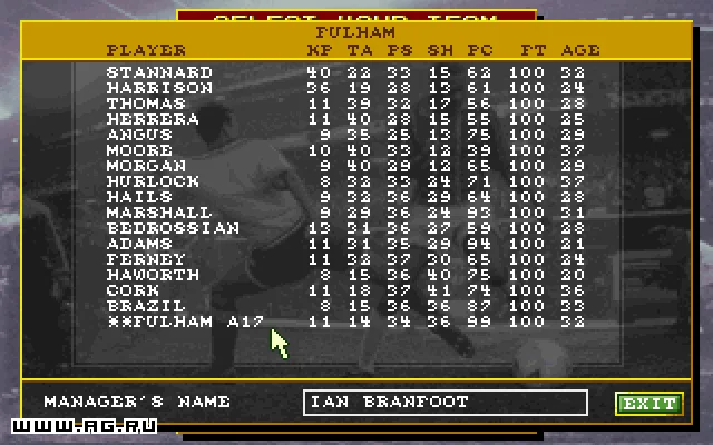 Ultimate Soccer Manager - кадр 1
