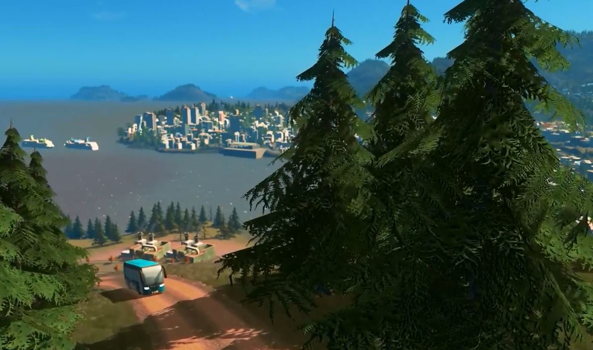After Dark для Cities: Skylines — скриншот 3