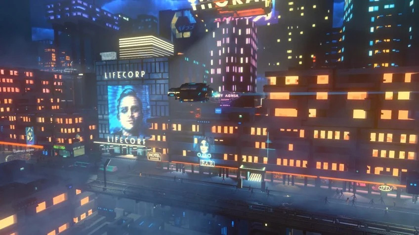 Cloudpunk - кадр 5