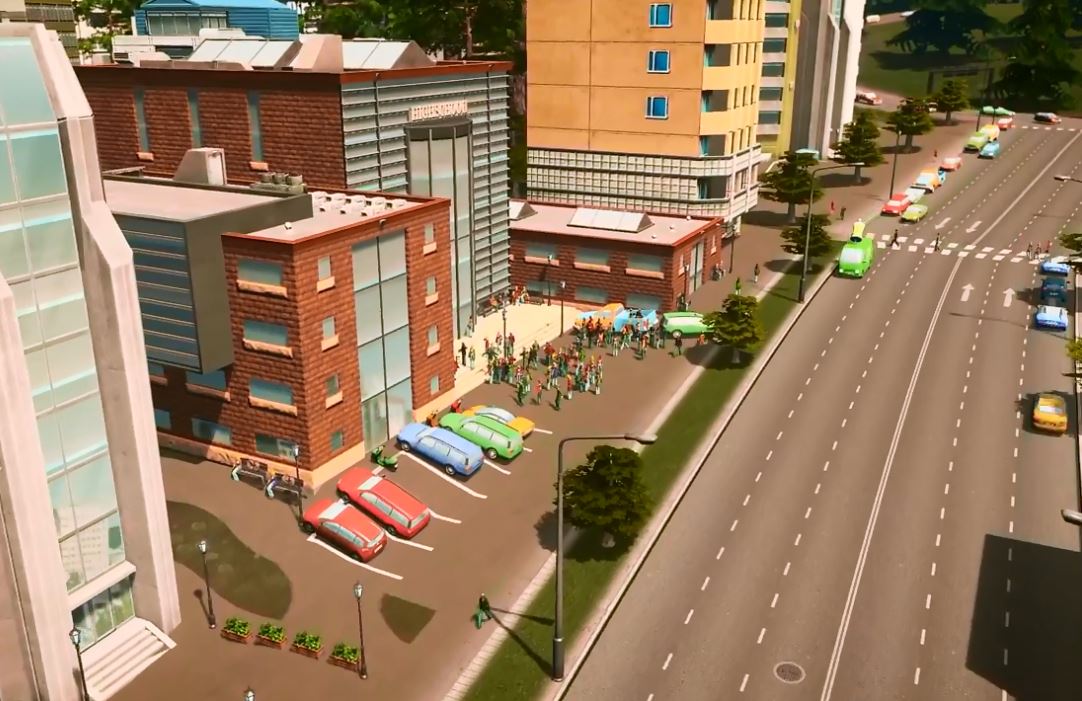 After Dark для Cities: Skylines — скриншот 2