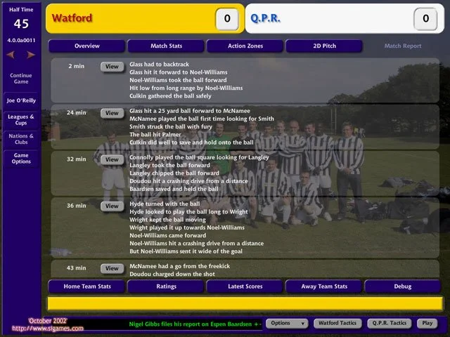 Championship Manager 4 - кадр 13