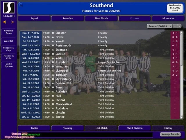 Championship Manager 4 - кадр 9
