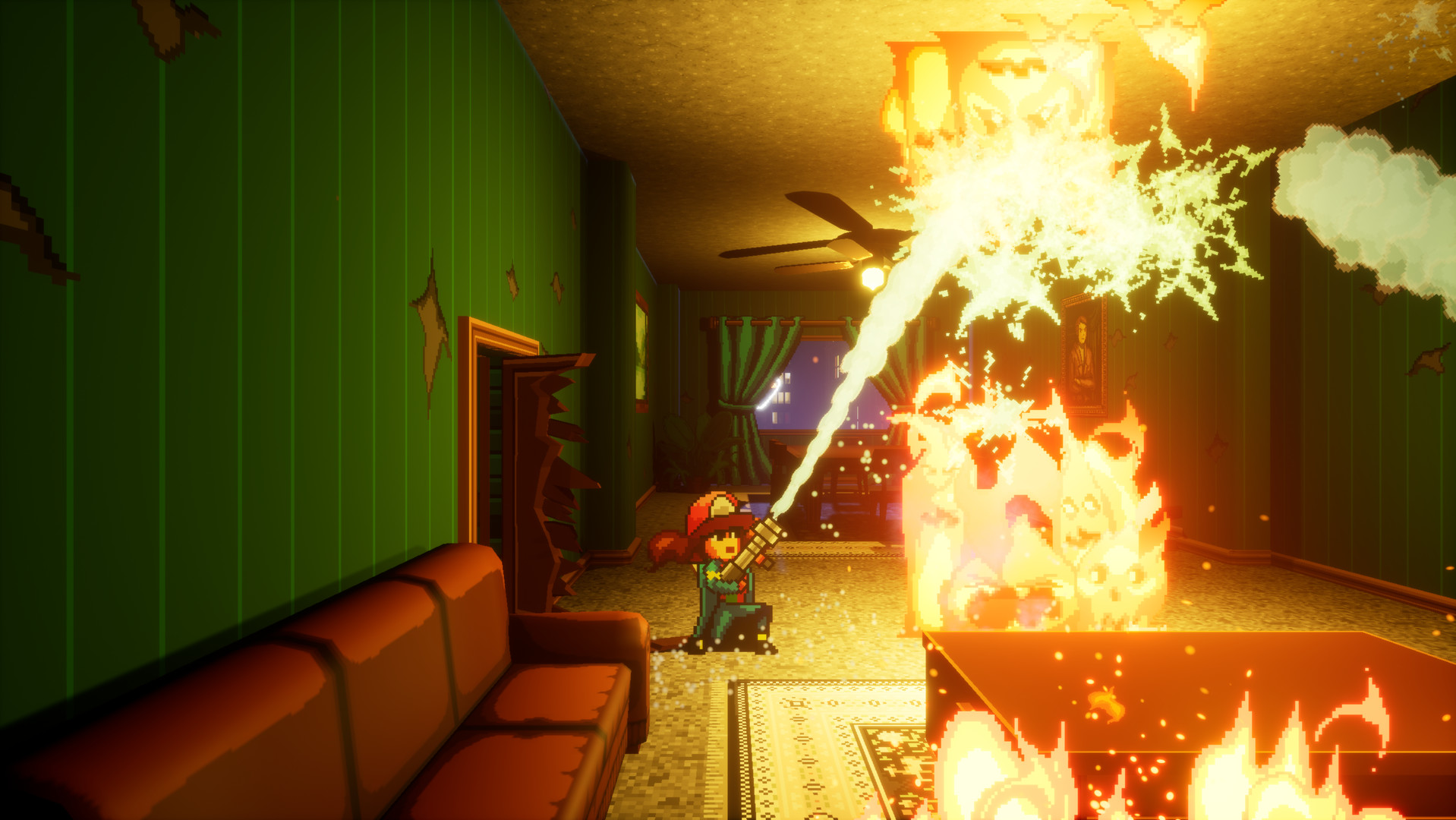 Firegirl: Hack 'n Splash Rescue — скриншот 4