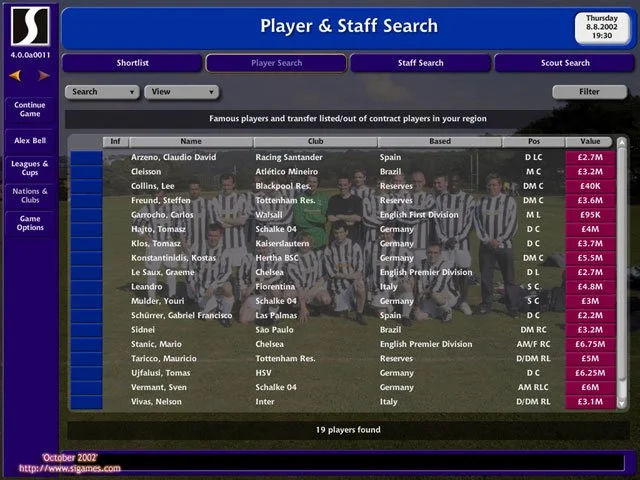 Championship Manager 4 - кадр 1