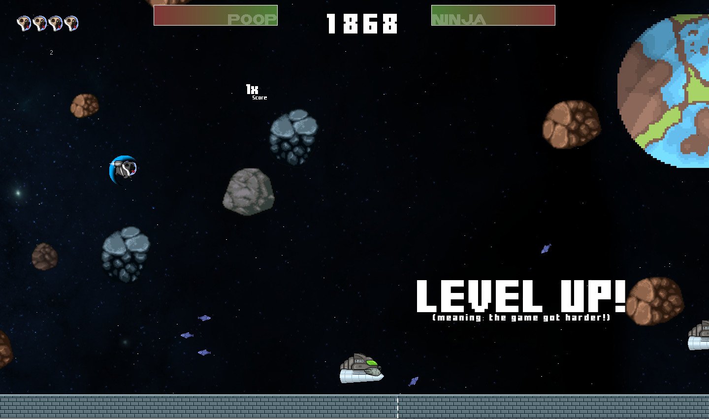Super Space Pug — скриншот 2