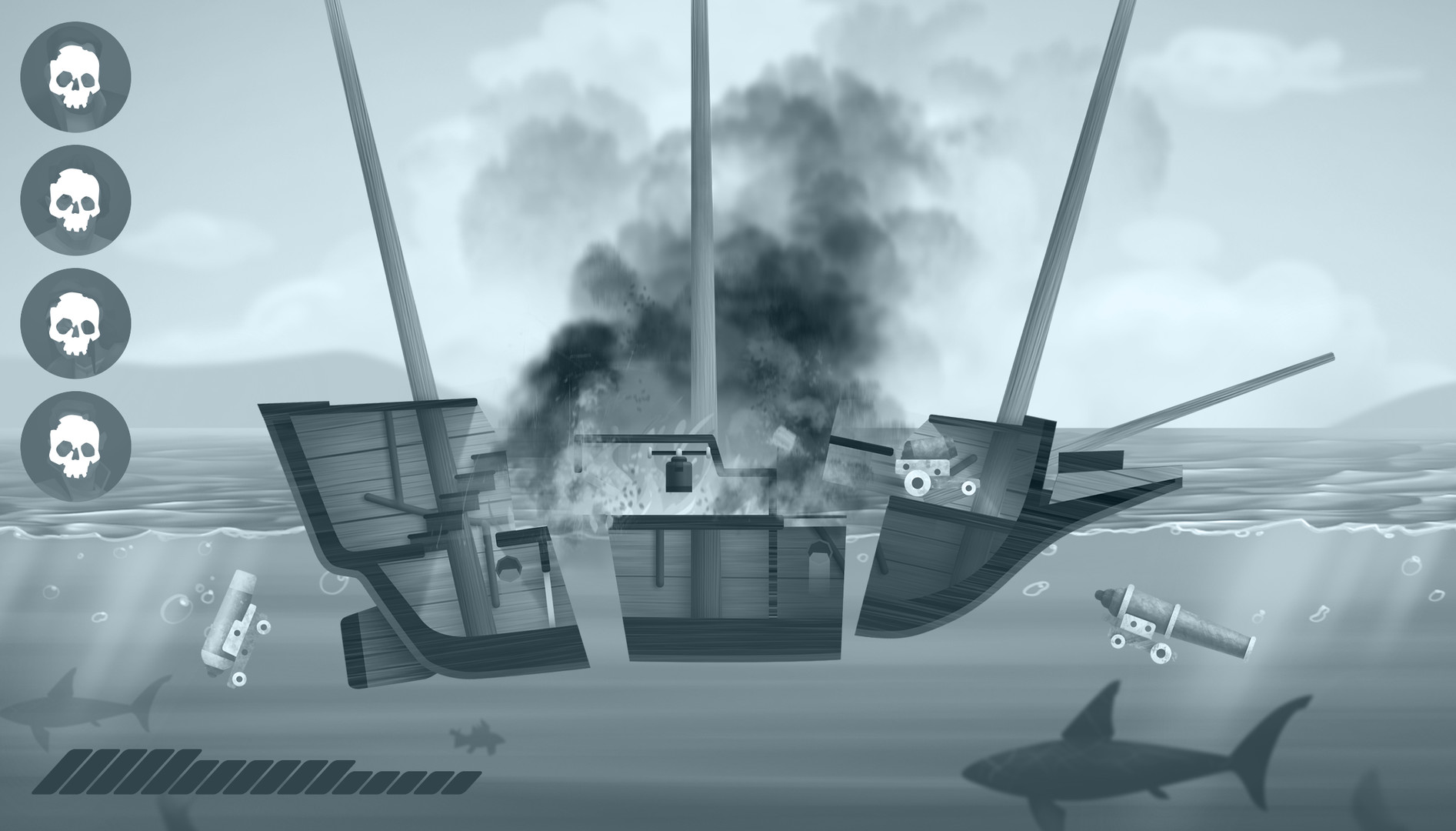 Cannon Fire: Bloody Sea — скриншот 1