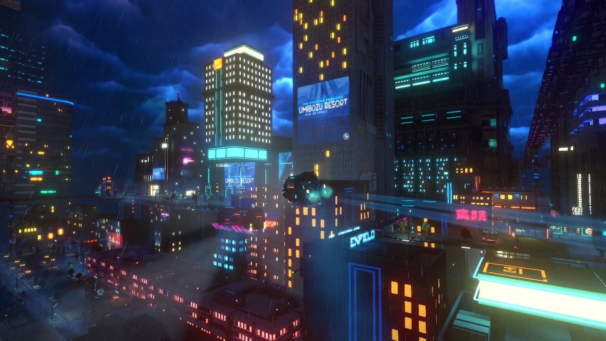 Cloudpunk — скриншот 2