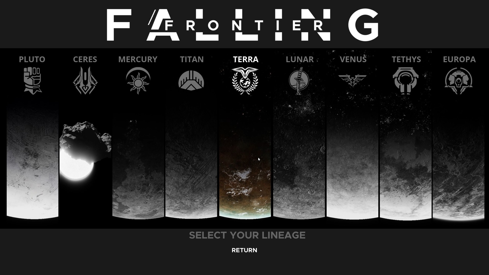 Falling Frontier — скриншот 1