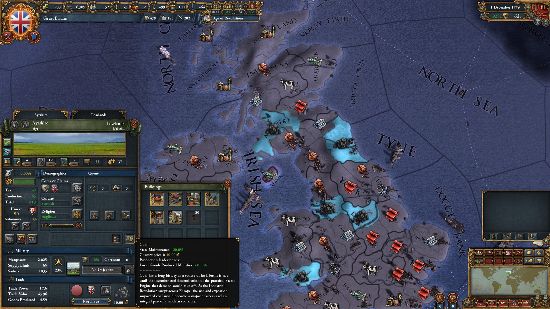 Europa Universalis IV: Rule Britannia — скриншот 3
