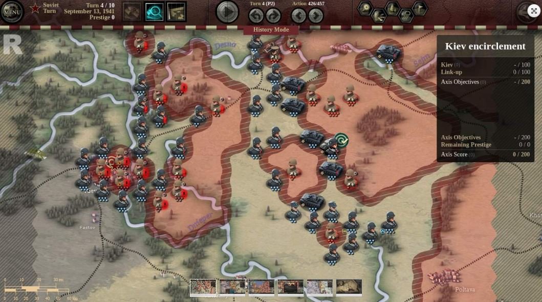 Unity of Command: Black Turn — скриншот 1