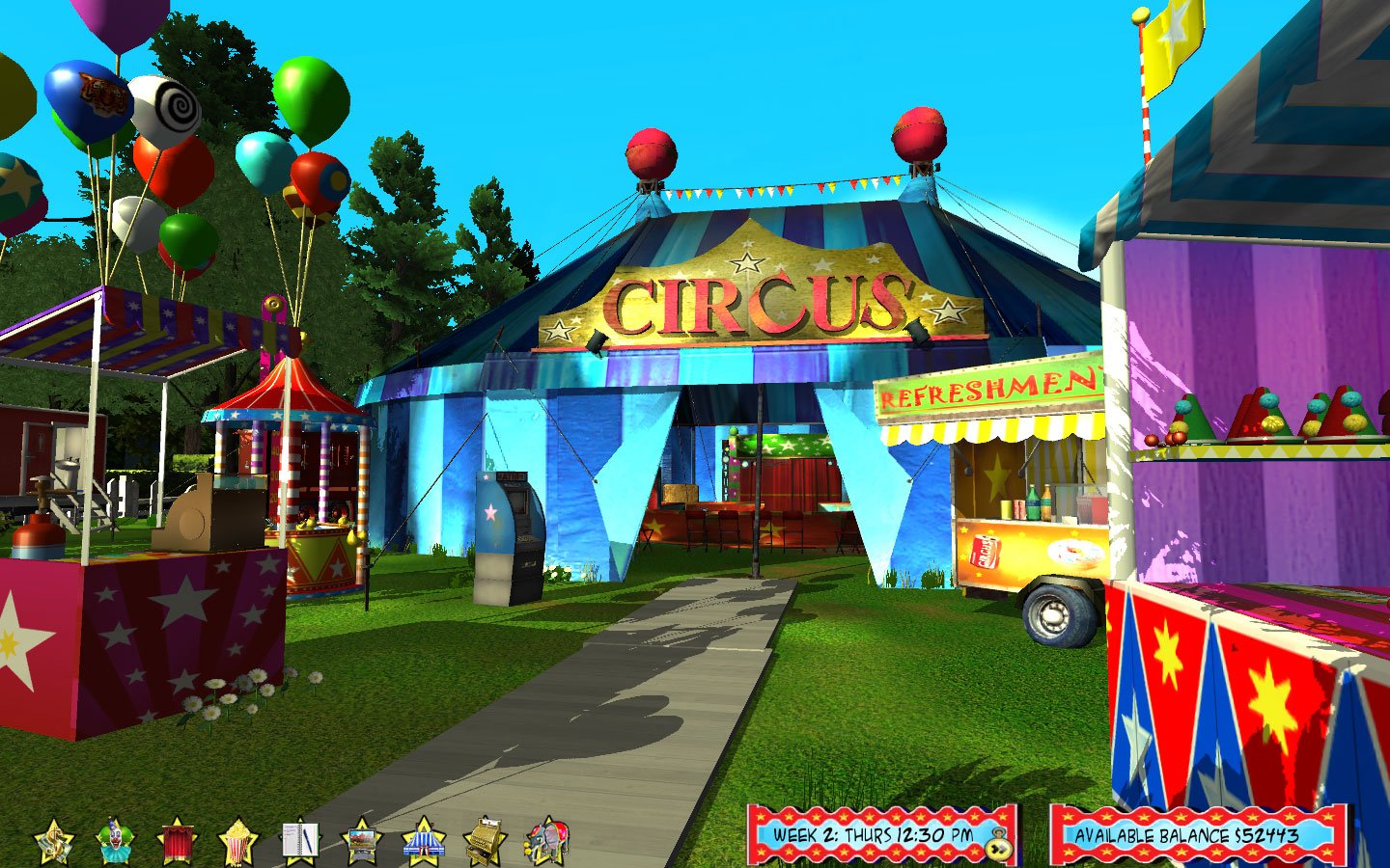 Circus World — скриншот 1