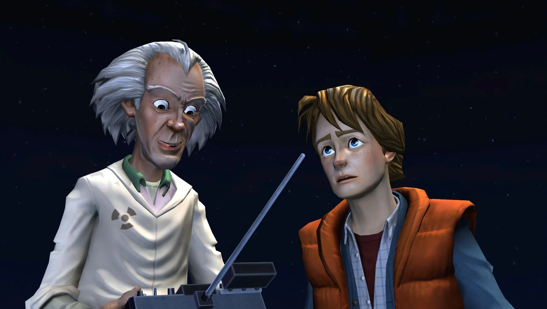 Back to the Future: The Game - Episode 1. It's About Time - кадр 3