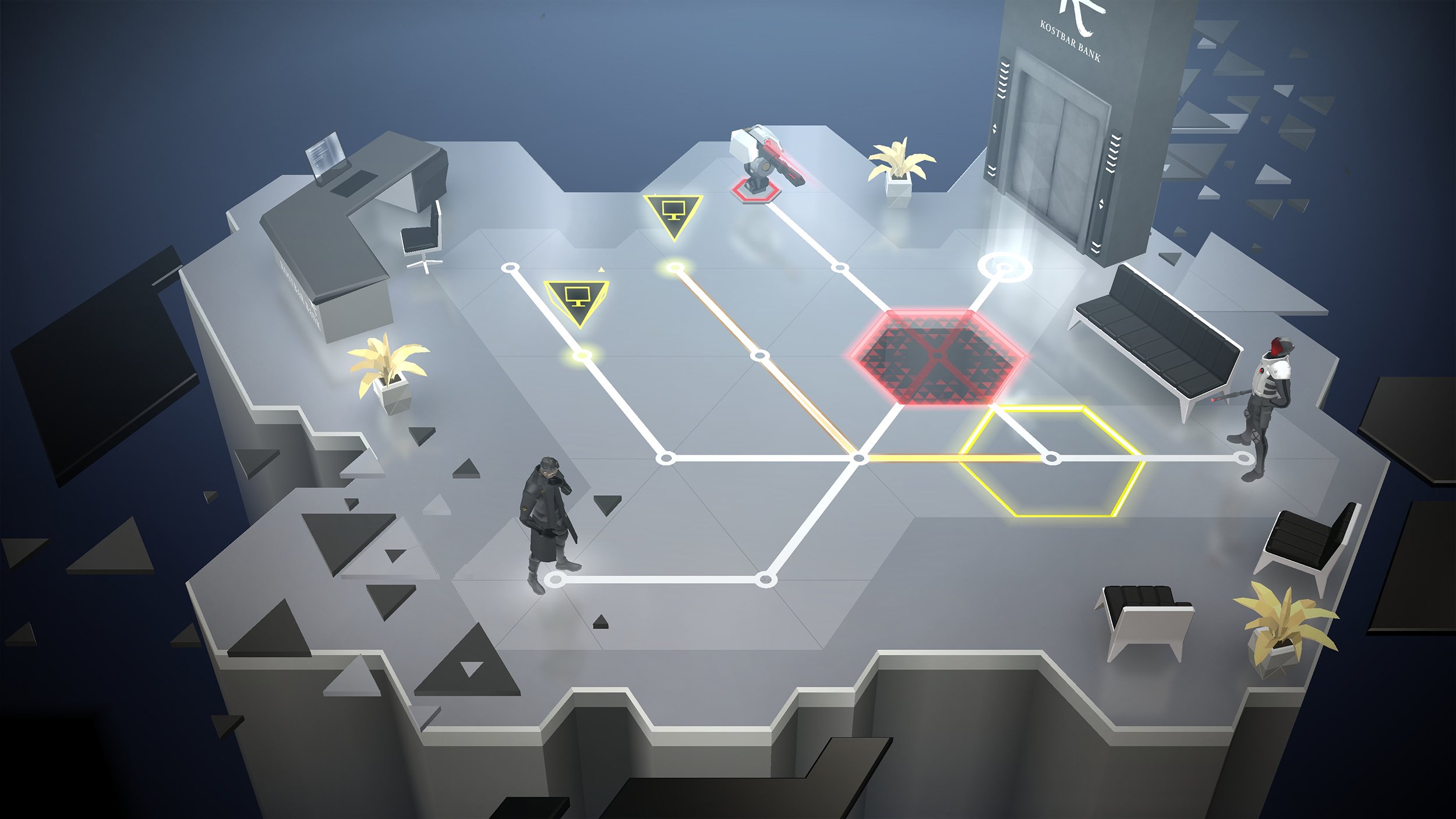 Deus Ex Go — скриншот 2