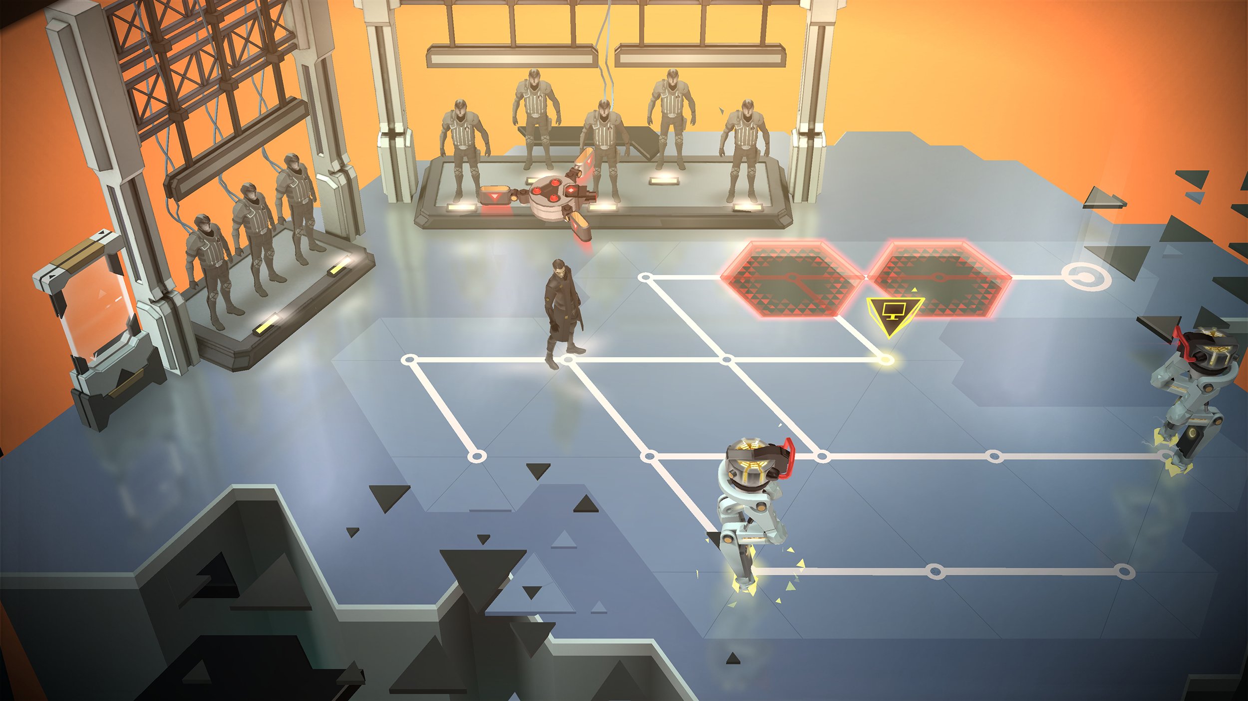 Deus Ex Go — скриншот 1