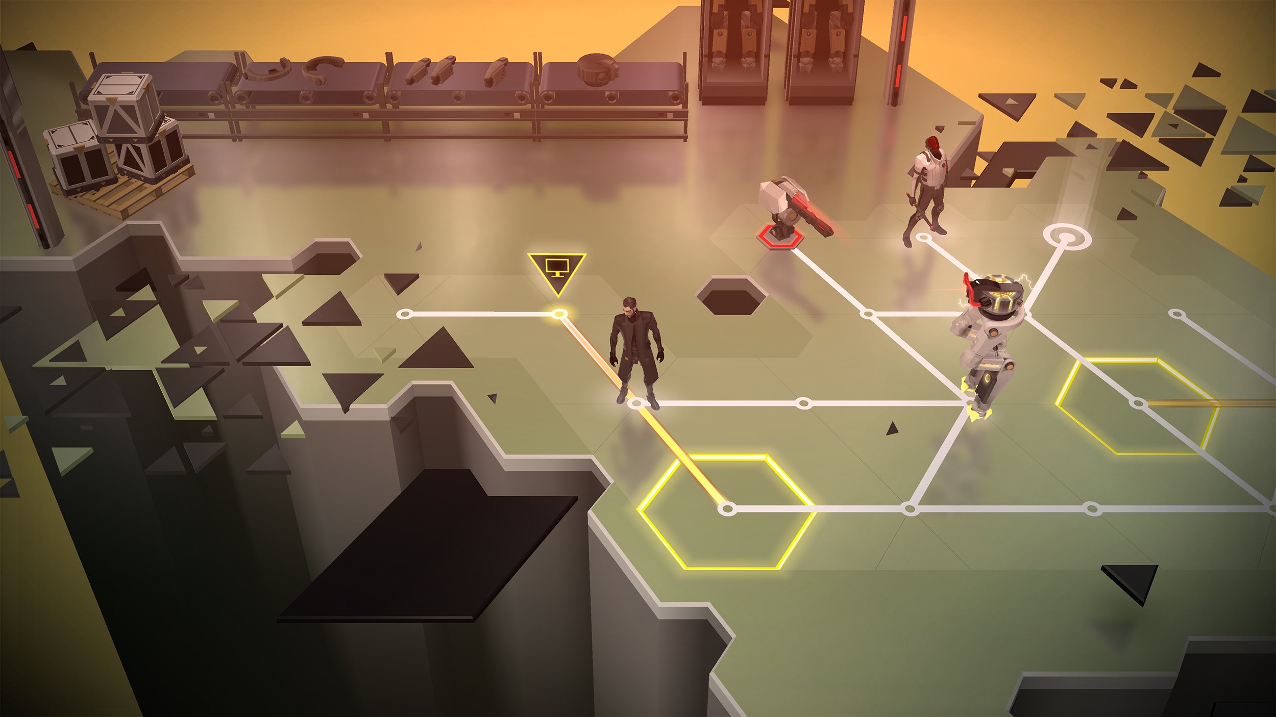 Deus Ex Go — скриншот 4
