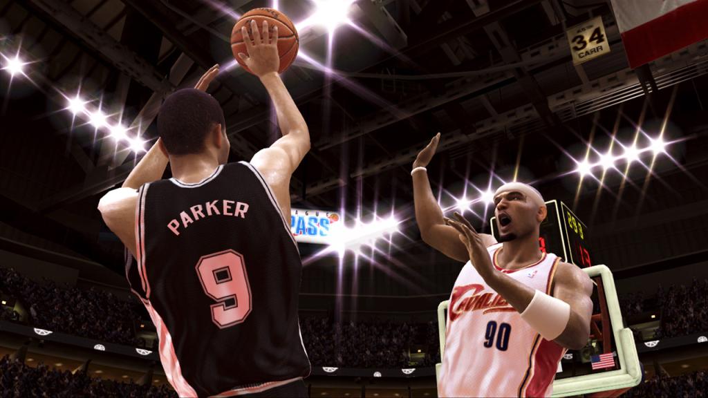 NBA Live 08 — скриншот 1