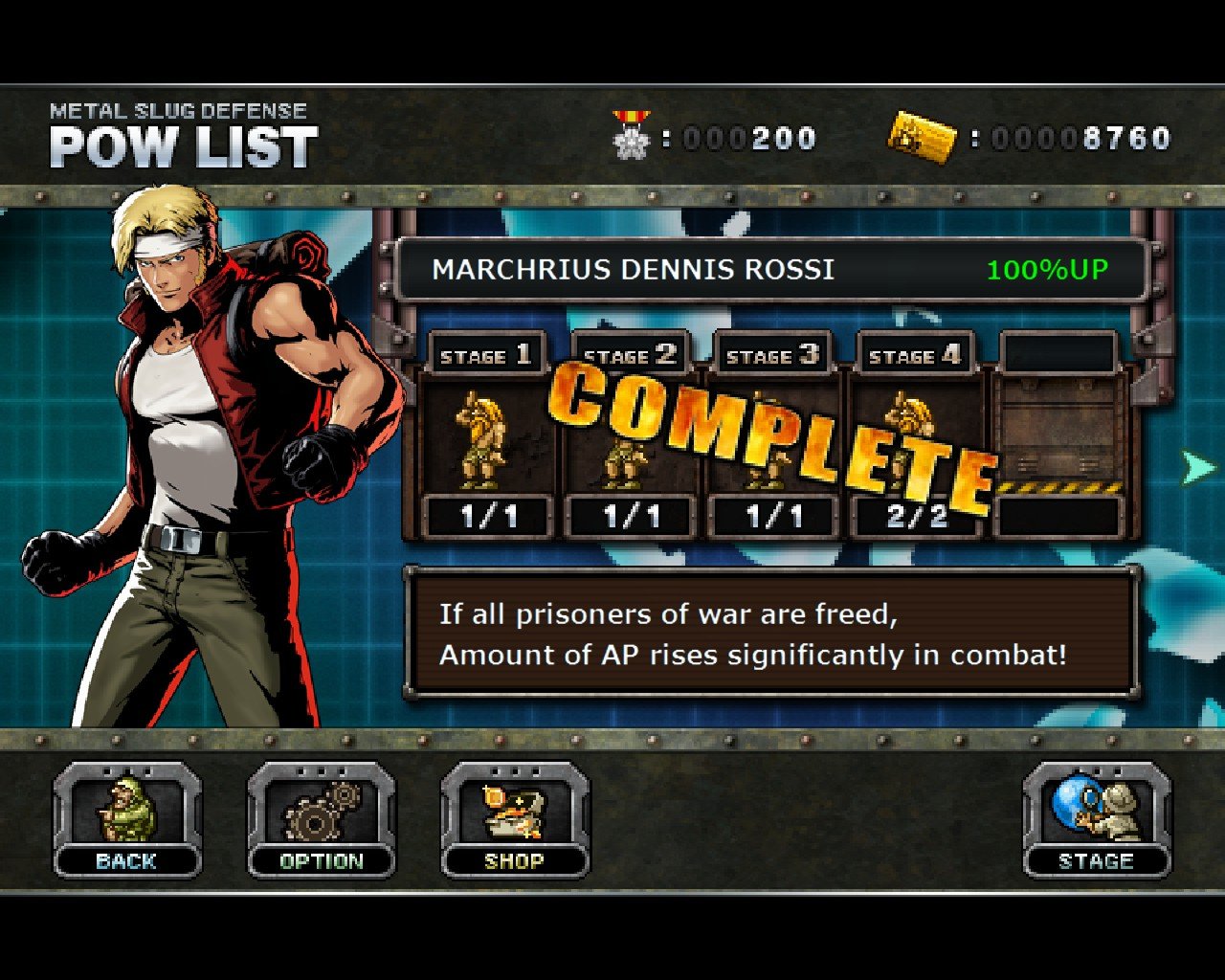 METAL SLUG DEFENSE — скриншот 2