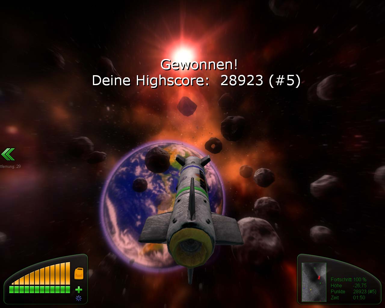 Rocket Commander — скриншот 3