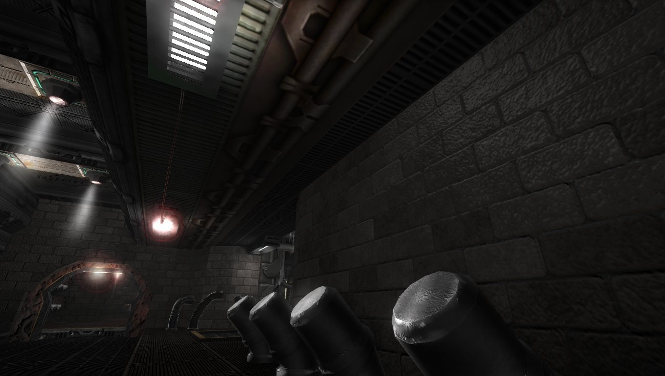 Alien Arena 2010 — скриншот 1