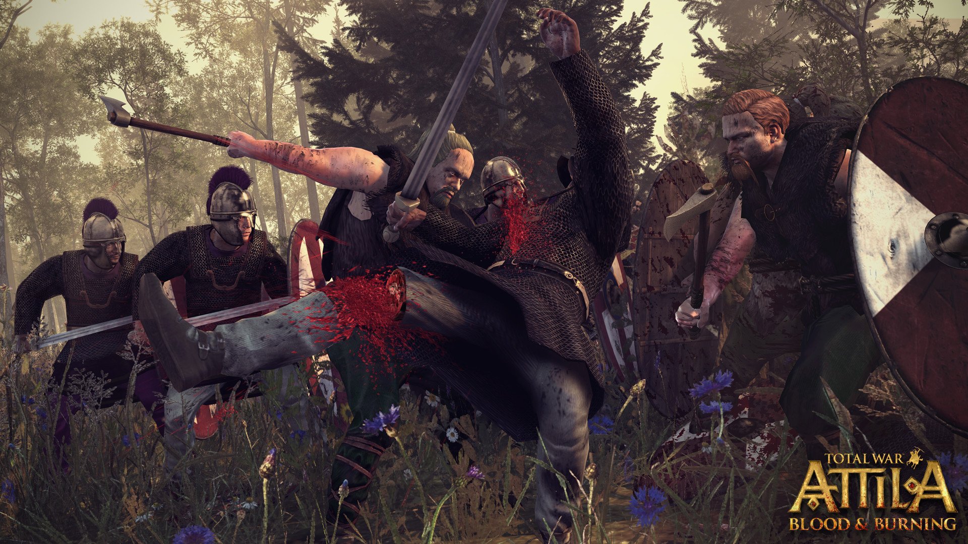 Total War: ATTILA - Blood & Burning — скриншот 1