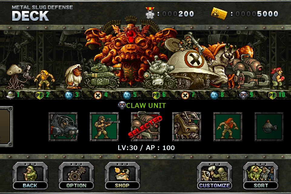 METAL SLUG DEFENSE — скриншот 7