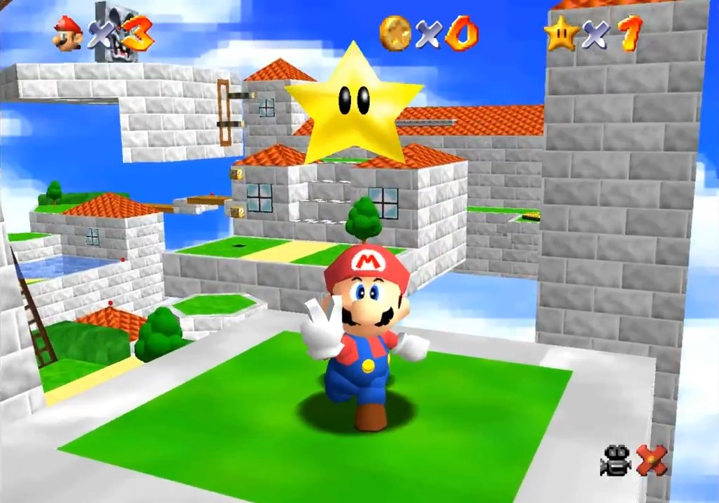 Super Mario 64 Star Road — скриншот 1