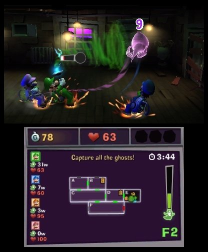 Luigi's Mansion: Dark Moon — скриншот 7
