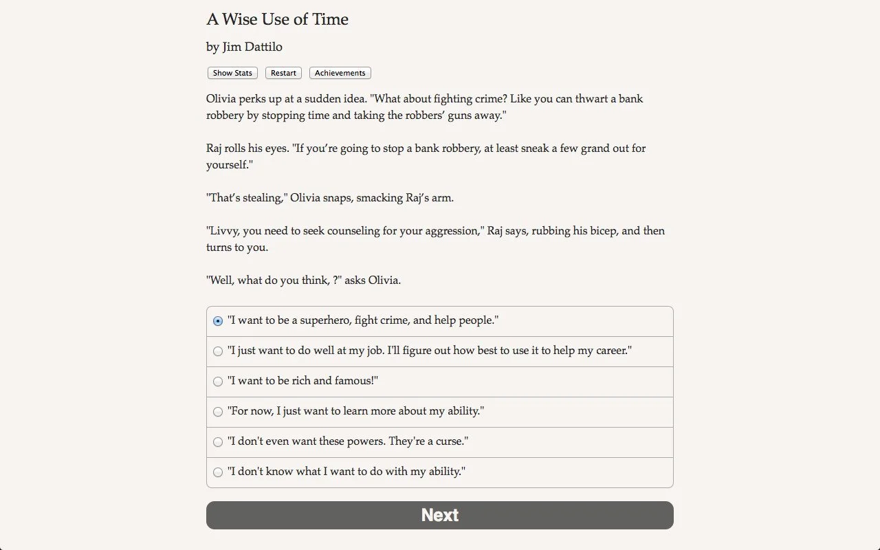 A Wise Use of Time - кадр 5